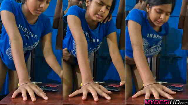 Real Desi College Amateur: Intense Rough Pounding in Doggy Style