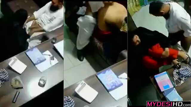 Leaked Cctv Pakistani Principal And Young Teacher Caught In Forbidden Office Tryst