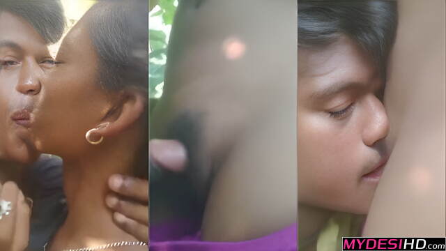 Viral Indian MMS: Raw Outdoor Session with Young Lovers