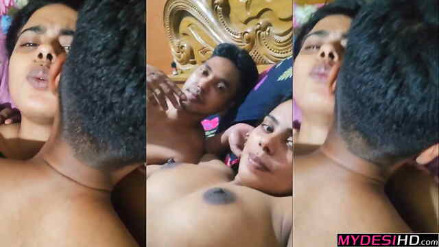 Passionate Missionary Sex with Hot Girlfriend โ Real Amateur Couple